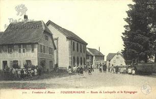 France, Synagogue in Foussemagne